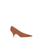 Gianvito Rossi Sofia Pumps in Brown Leather | Pumps