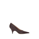 Gianvito Rossi Sofia Pumps in Red Leather | Pumps
