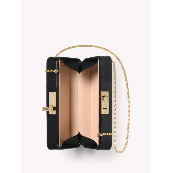 Gianvito Rossi Valì Clutch in Black, view 5 | Clutch Bags