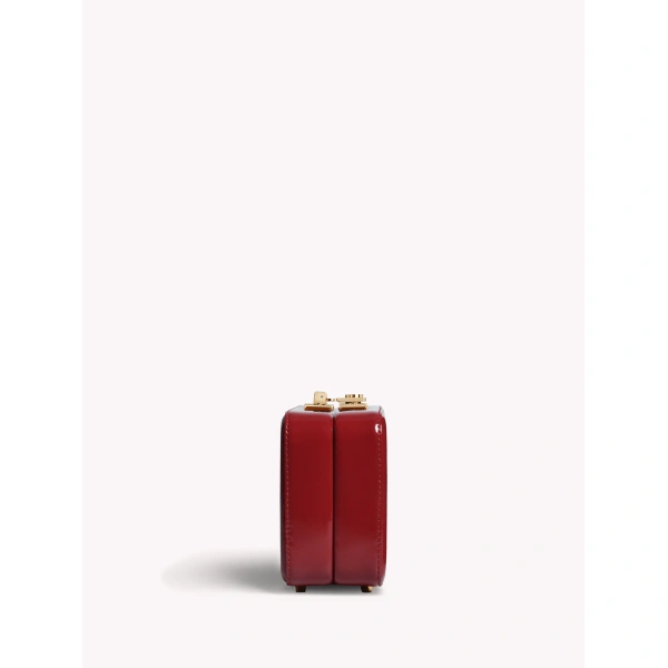 Gianvito Rossi Valì Clutch in Red, view 2 | Clutch Bags