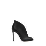 Gianvito Rossi Vamp Ankle Boots in Black Nappa | Ankle Boots