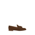 Gianvito Rossi Vittoria Loafers in Texas Suede | Loafers