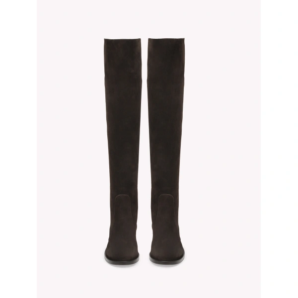 Gianvito Rossi Zayne Over-the-Knee Boots in Mocha, view 3 | Boots