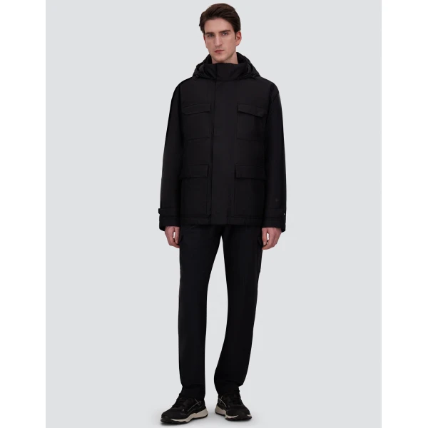 Herno 2-Layer Gore-Tex® Jacket in Black | Men's Jackets | Coveti