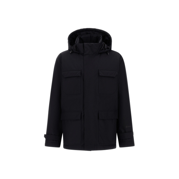 Herno 2-Layer Gore-Tex® Jacket in Black | Men's Jackets | Coveti