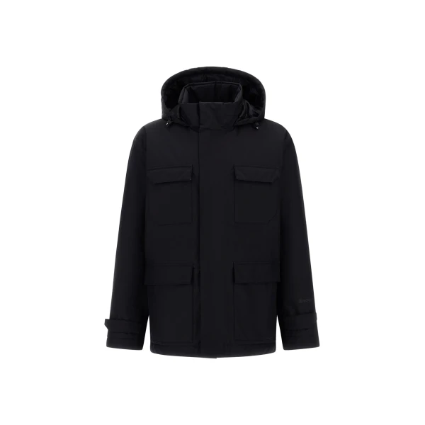 Herno 2-Layer Gore-Tex® Jacket in Black | Men's Jackets | Coveti