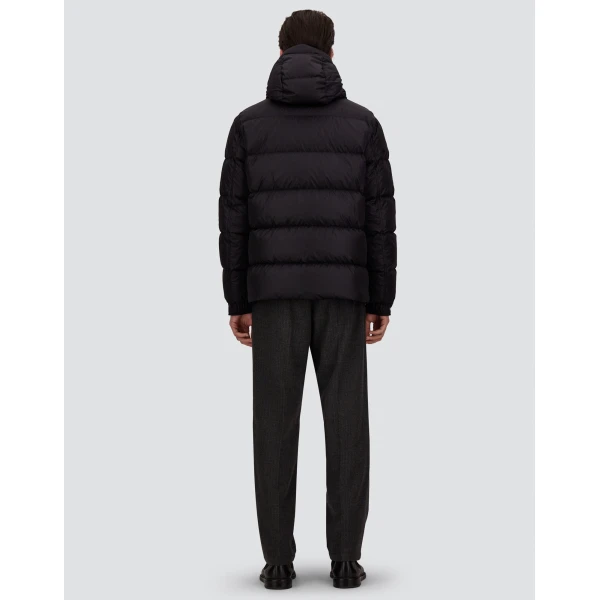 Herno Absolute Black Nylon Jacket in Black | Men's Jackets | Coveti