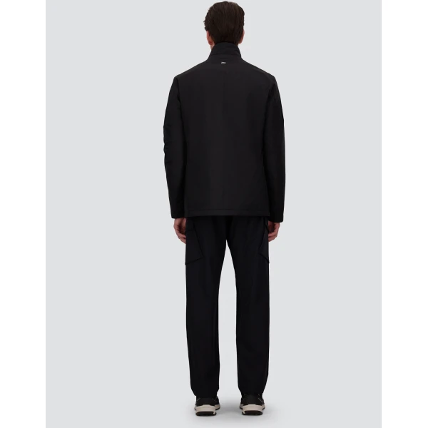 Herno Black Blazer with Bib in 2-Layer Windstopper | Men's Jackets | Coveti