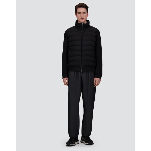 Herno Black Jacket in 2-Layer Windstopper | Men's Jackets | Coveti