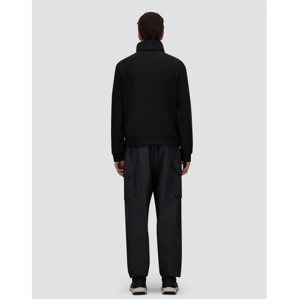Herno Black Jacket in 2-Layer Windstopper | Men's Jackets | Coveti