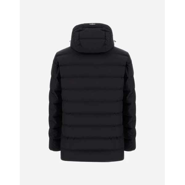 Herno Black Jacket in 2-Layer Windstopper | Men's Jackets | Coveti