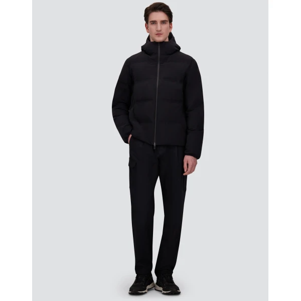 Herno Black Jacket in New Impact | Men's Jackets | Coveti