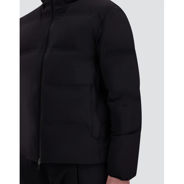 Herno Black Jacket in New Impact | Men's Jackets | Coveti