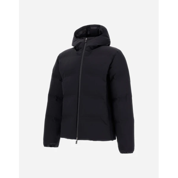 Herno Black Jacket in New Impact | Men's Jackets | Coveti
