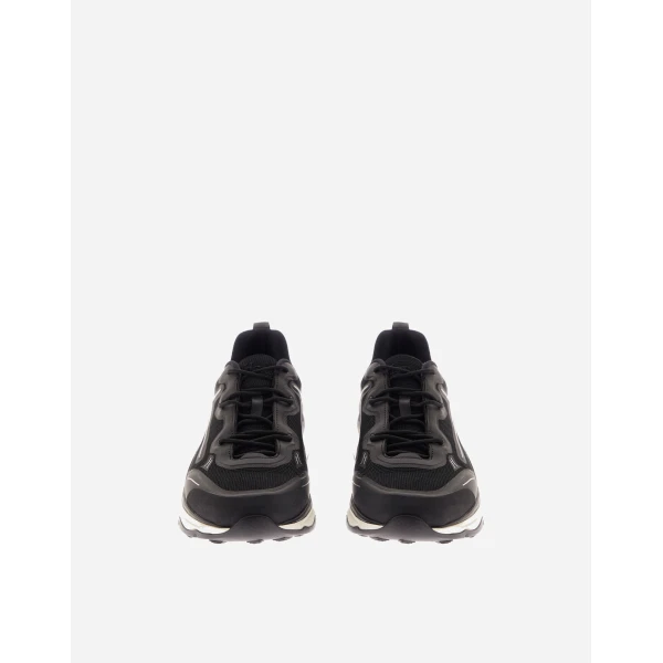 Herno Black Maggiore Trainers in Nylon | Men's Sneakers | Coveti