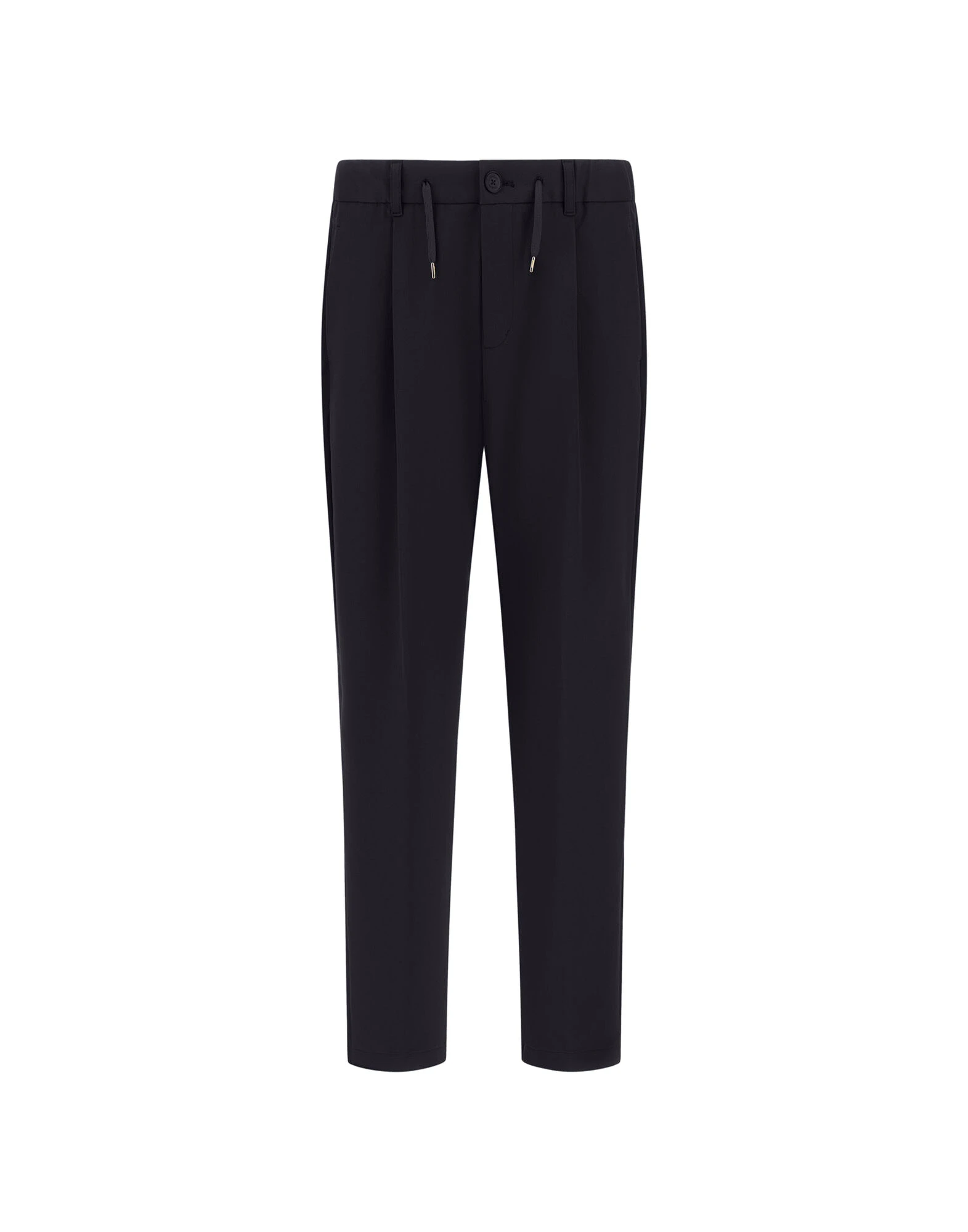 Herno Black Trousers in Cotton-Effect Stretch Fabric Herno Black Trousers in Cotton-Effect Stretch Fabric | Men's Trousers | Coveti