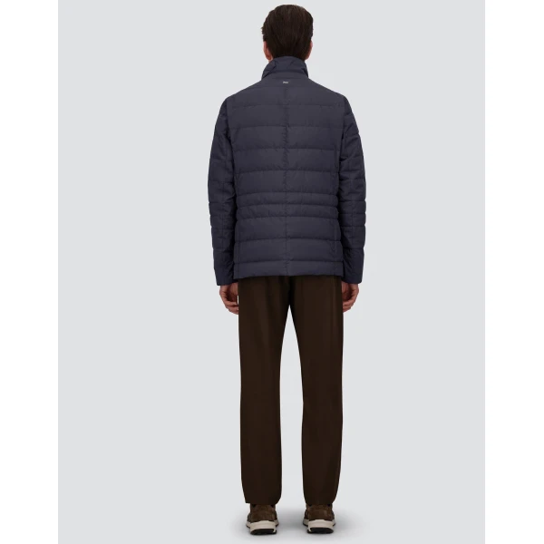 Herno Blue Blazer in 2-Layer Windstopper | Men's Jackets | Coveti