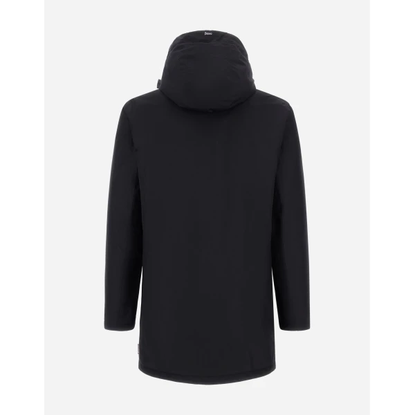Herno Blue Short Parka in 2-Layer Gore-Tex® | Men's Coats | Coveti