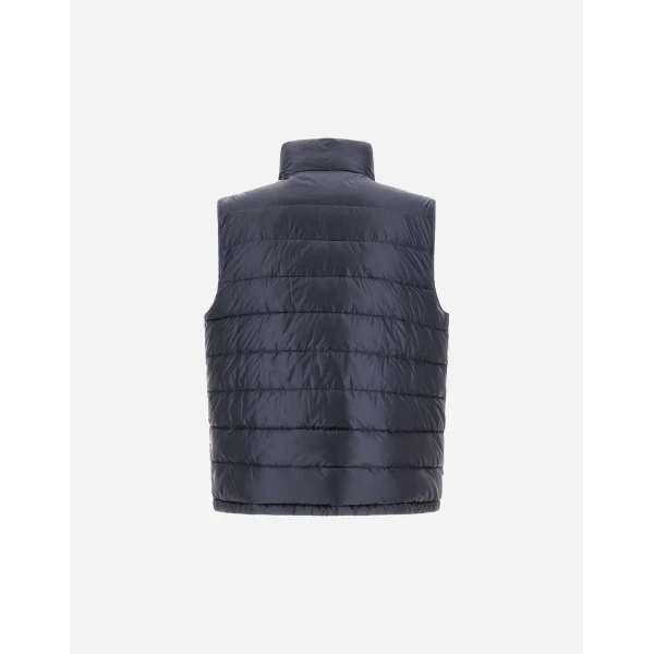 Herno Blue and Chantilly Vest in Nylon Ultralight | Men's Jackets | Coveti