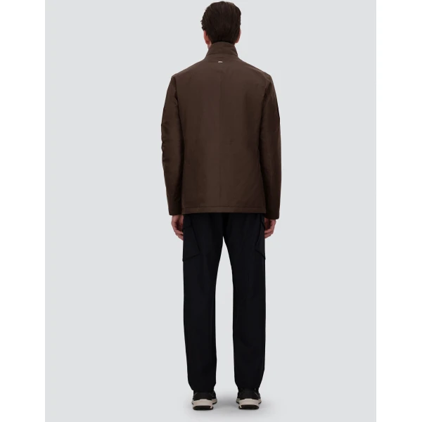 Herno Brown Blazer with Bib in 2-Layer Windstopper | Men's Jackets | Coveti