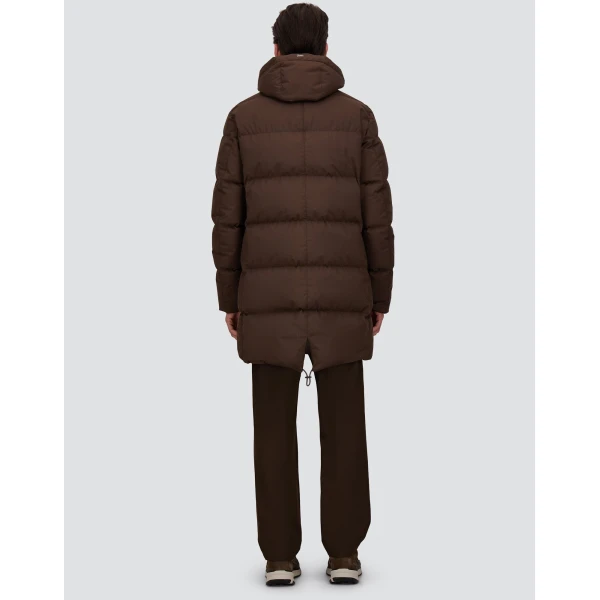 Herno Brown Jacket in 2 Layers Windstopper | Men's Jackets | Coveti