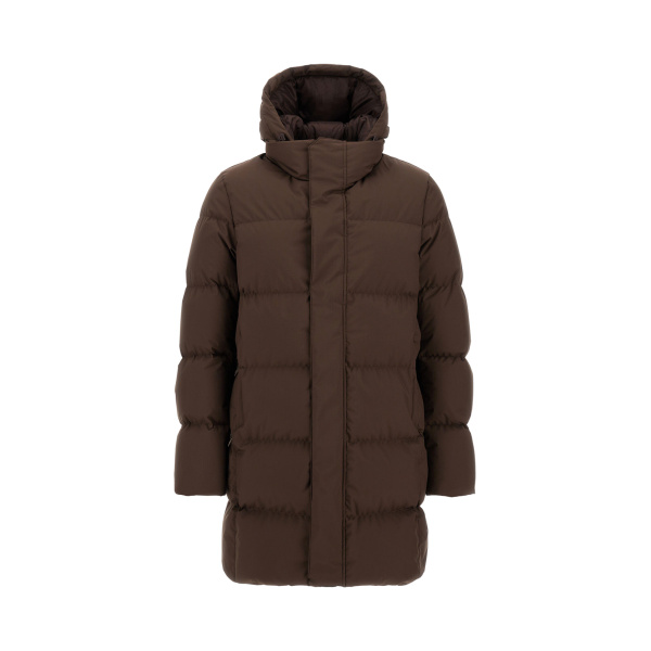 Herno Brown Jacket in 2 Layers Windstopper | Men's Jackets | Coveti