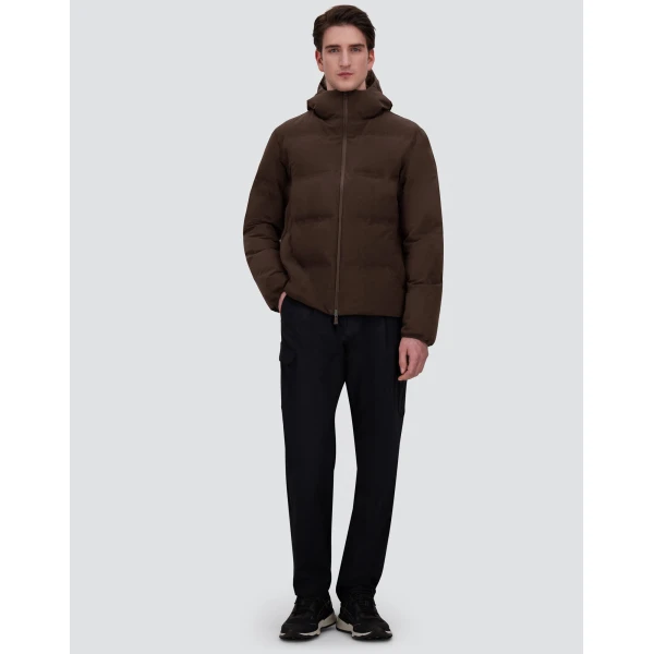 Herno Brown Jacket in New Impact | Men's Jackets | Coveti