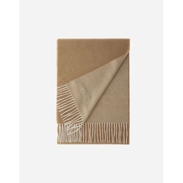 Herno Camel Scarf in Cashmere | Men's Scarves | Coveti