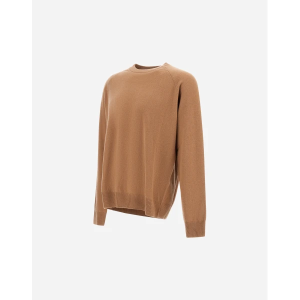 Herno Camel Sweater in Cashmere | Men's Knitwear | Coveti