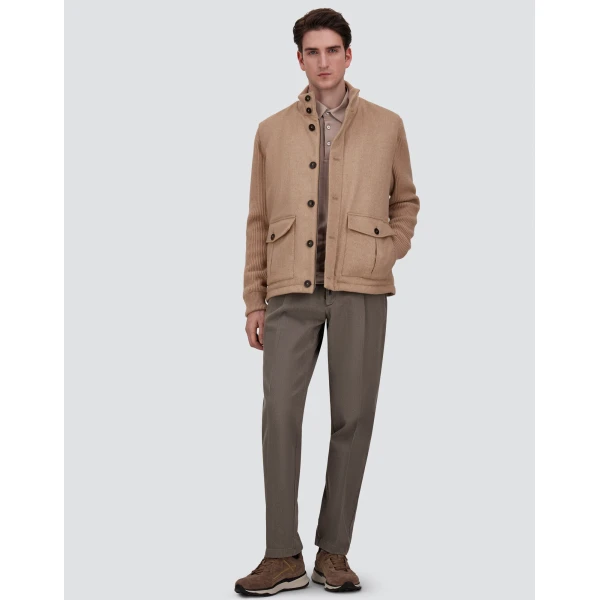 Herno Cashmere and Mohair Cloth Jacket in Chantilly | Men's Jackets | Coveti
