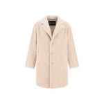 Herno Chantilly Coat in Melange Teddy | Men's Coats | Coveti