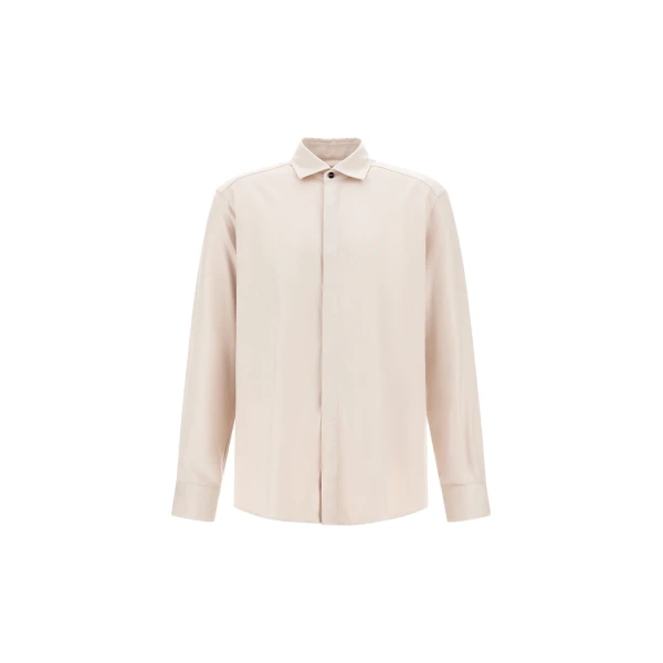 Herno Chantilly Resort Shirt in Cashmere and Silk | Men's Shirts | Coveti