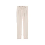 Herno Chantilly Resort Trousers in Cashmere and Silk | Men's Trousers | Coveti