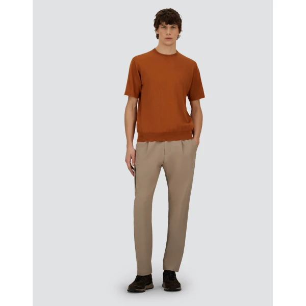 Herno Chantilly Resort Trousers in Stretch Cotton | Men's Trousers | Coveti