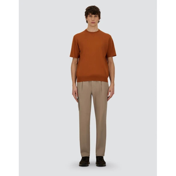 Herno Chantilly Resort Trousers in Stretch Cotton | Men's Trousers | Coveti