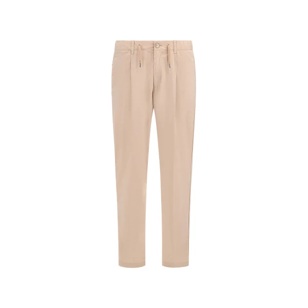 Herno Chantilly Resort Trousers in Stretch Micromodal | Men's Trousers | Coveti