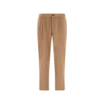 Herno Corduroy Trousers in Camel | Men's Trousers | Coveti