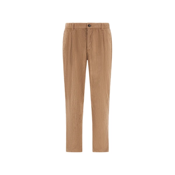 Corduroy Trousers in Camel