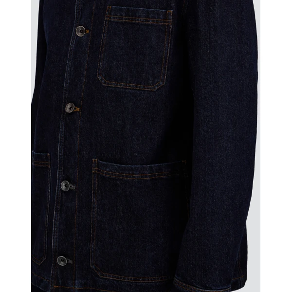 Herno Denim Jacket in Navy Blue | Men's Jackets | Coveti