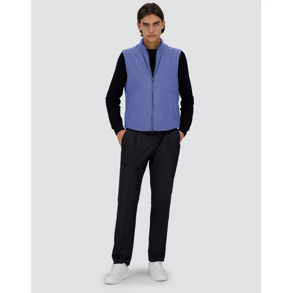 Herno Ecoage Vest in Light Blue | Men's Jackets | Coveti