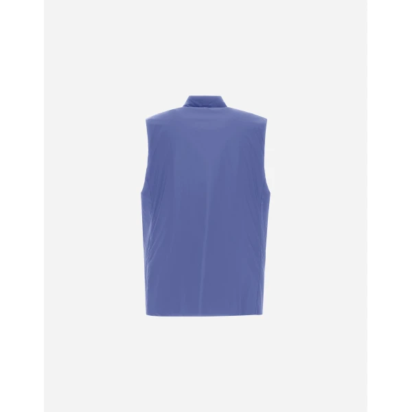Herno Ecoage Vest in Light Blue | Men's Jackets | Coveti