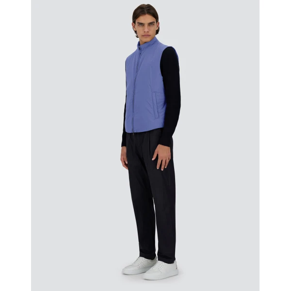 Herno Ecoage Vest in Light Blue | Men's Jackets | Coveti
