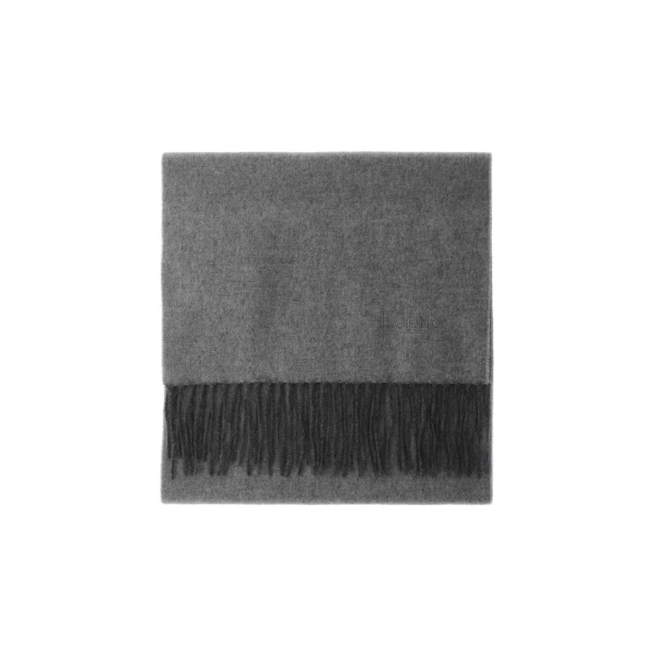Grey Scarf in Cashmere