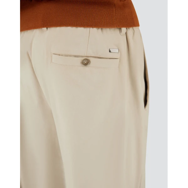 Herno Ice Resort Trousers in Suede-Effect Microfibre | Men's Trousers | Coveti