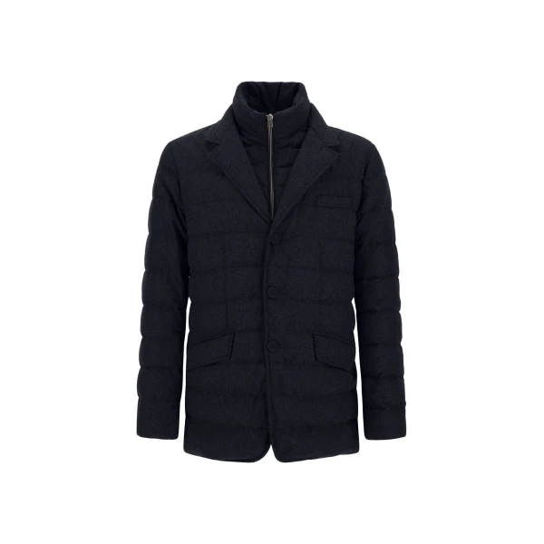 Herno Il Blazer in Navy Blue | Men's Jackets | Coveti