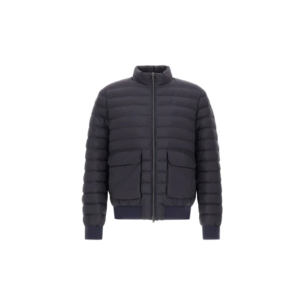 Herno Il Bomber in Navy Blue | Men's Jackets | Coveti
