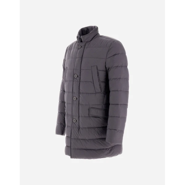 Herno Il Cappotto in Anthracite | Men's Coats | Coveti