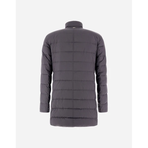 Herno Il Cappotto in Anthracite | Men's Coats | Coveti