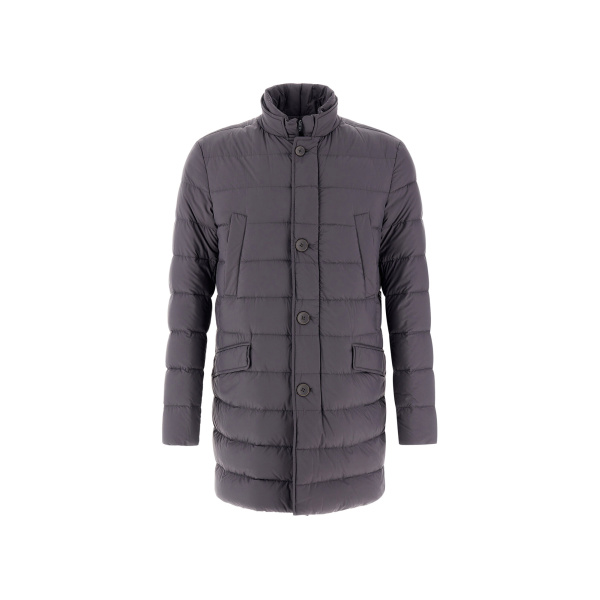Herno Il Cappotto in Anthracite | Men's Coats | Coveti
