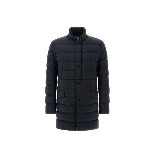 Herno Il Cappotto in Blue | Men's Coats | Coveti